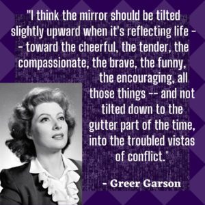 classic hollywood, greer garson, vamps, varlets, sensuality, male female dynamics, relationship advice, movie star quotes