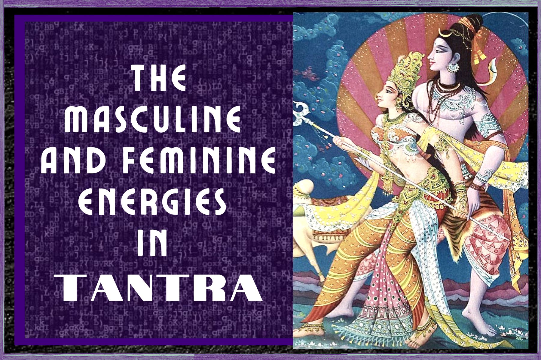 masculine and feminine energies, tantra polarities, gender polarity