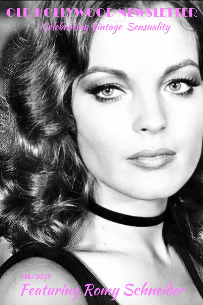 body house chronicles, romy schneider, old hollywood, old hollywood glam, old hollywood gifts, pre-code hollywood