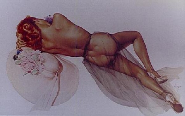 Alberto Vargas, pin up artist, sexy retro pinup