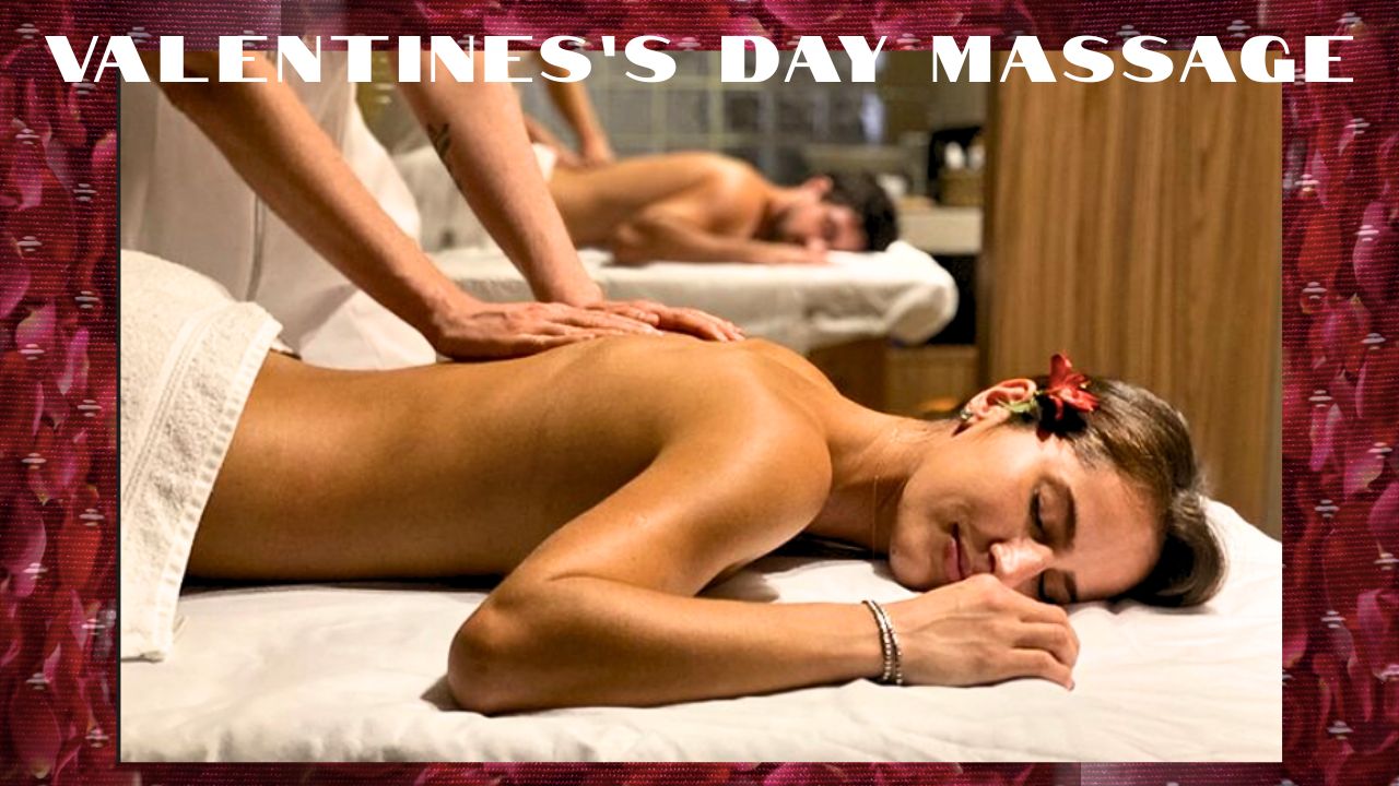 romance, valentine's day massage, sensual massage, male female dynamics, sense and sensuality, valentines gift