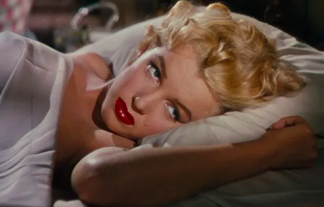 marilyn monroe, in bed, niagara, you've got to be kidding me